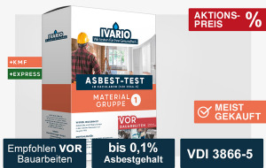 Asbest-Test Standard Materialien 1 St